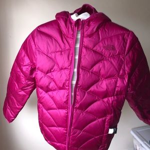 The North Face reversible Down Jacket youth size L